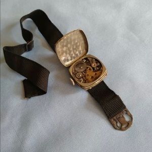 18K Gold Blancpain / A Lecoultre Women's Ladies Antique Wristwatch Vintage